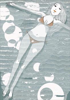 Cartoon: Mermaid (medium) by ristalls tagged frau