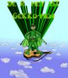 Cartoon: Gekkomen (small) by swenson tagged superheld,hero,mai,mey