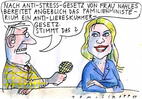 Cartoon: Anitstressgesetz (medium) by Jan Tomaschoff tagged anti,stress,anti,stress