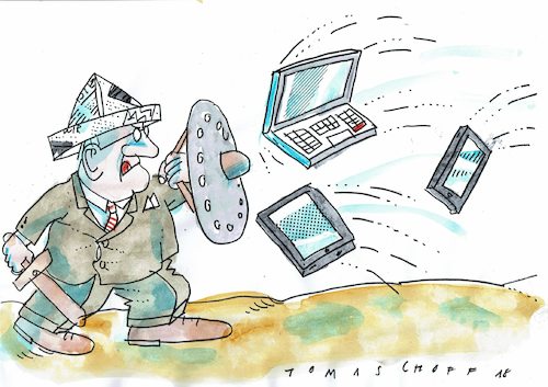 Cartoon: Cyberangriff (medium) by Jan Tomaschoff tagged internet,cyberangriff,internet,cyberangriff