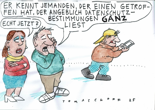 Cartoon: Datenschutz (medium) by Jan Tomaschoff tagged dazen,datenschutz,bürokratie,dazen,datenschutz,bürokratie