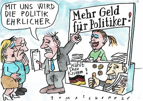 Cartoon: ehrlich (medium) by Jan Tomaschoff tagged politiker,geld,ehrlichkeit,habsucht,politiker,geld,ehrlichkeit,habsucht