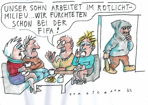 Cartoon: FIFA (medium) by Jan Tomaschoff tagged fifa,bestechung,fifa,bestechung