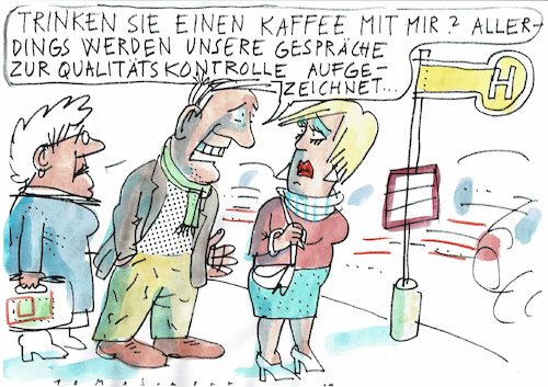 Cartoon: Flirt (medium) by Jan Tomaschoff tagged beziehung,partnerschaft,flirt,beziehung,partnerschaft,flirt