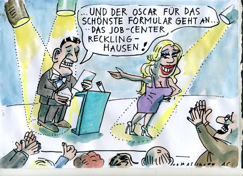 Cartoon: Formular (medium) by Jan Tomaschoff tagged bürokratie,bürokratie