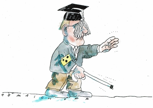 Cartoon: Forschende r (medium) by Jan Tomaschoff tagged wissenschaftler,verblendung,wissenschaftler,verblendung