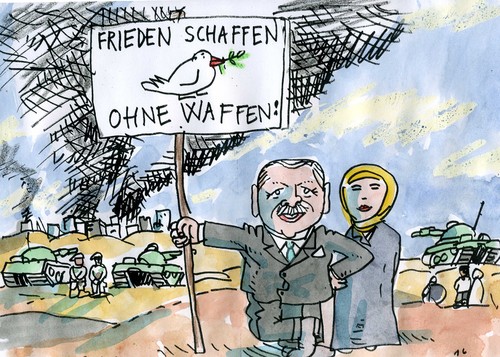 Cartoon: Frieden (medium) by Jan Tomaschoff tagged terror,gewalt,gewaltlosigkeit,terror,gewalt,gewaltlosigkeit