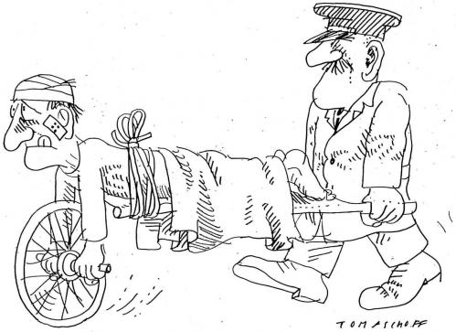 Cartoon: Gute Besserung (medium) by Jan Tomaschoff tagged gesundheitssystem,health,
