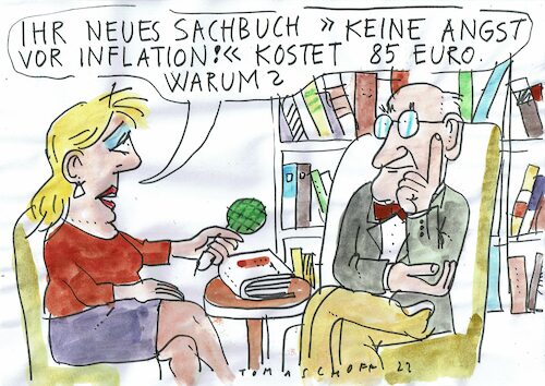 Cartoon: Inflation (medium) by Jan Tomaschoff tagged geld,inflations,ratgeber,geld,inflations,ratgeber