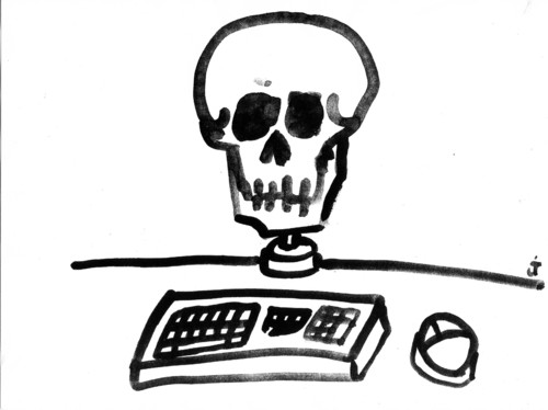 Cartoon: Internet (medium) by Jan Tomaschoff tagged internet,computer,terror,internet,computer,terror