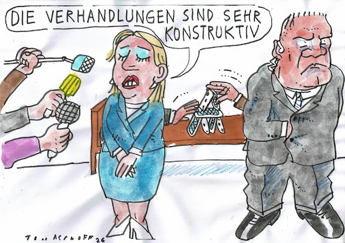 Cartoon: Konstruktiv (medium) by Jan Tomaschoff tagged verhandeln,diplomatie,konflikte,verhandeln,diplomatie,konflikte