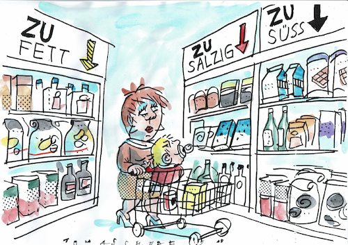 Cartoon: lecker (medium) by Jan Tomaschoff tagged ernährung,gesundheit,ernährung,gesundheit