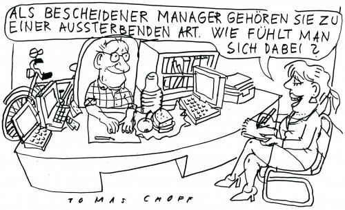 Cartoon: Manager (medium) by Jan Tomaschoff tagged manager,business