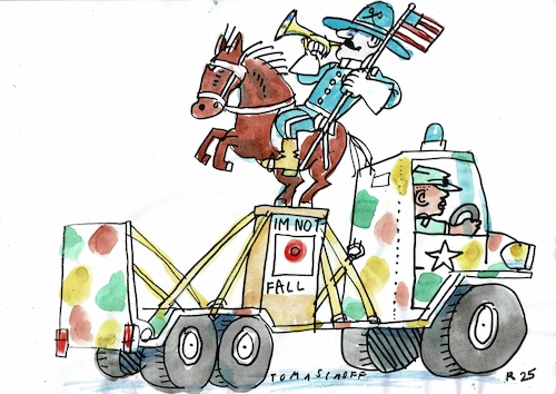 Cartoon: Notfall (medium) by Jan Tomaschoff tagged usa,europa,nato,allianz,usa,europa,nato,allianz