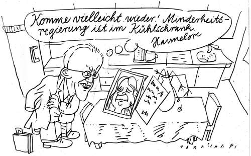 Cartoon: NRW-Wahl (medium) by Jan Tomaschoff tagged nrw,rüttgers