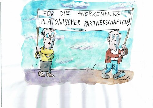 Cartoon: Partnerschaft (medium) by Jan Tomaschoff tagged partnerscgaft,erotik,partnerscgaft,sex,erotik