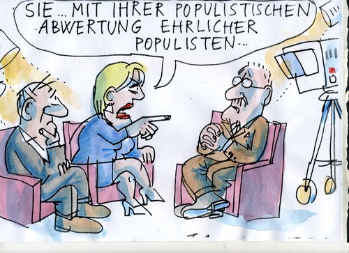 Cartoon: Populisten (medium) by Jan Tomaschoff tagged populisten,extreme,populisten,extreme