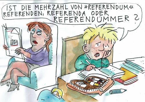 Cartoon: Referendum (medium) by Jan Tomaschoff tagged ukraine,russland,referendum,ukraine,russland,referendum