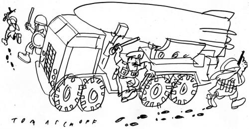 Cartoon: Relationen (medium) by Jan Tomaschoff tagged bombe,terror