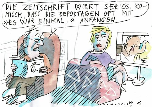 Cartoon: Schreiben was wahr ist (medium) by Jan Tomaschoff tagged reprter,betrug,wahrheit,reprter,betrug,wahrheit