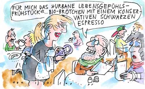 Cartoon: Schwarzgrün (medium) by Jan Tomaschoff tagged schwarzgrün,cdu,grüne