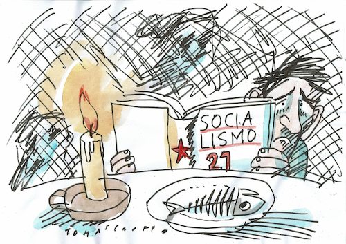 Cartoon: Sozialismus des 21 Jh (medium) by Jan Tomaschoff tagged sozialismus,misswirtschaft,maduro,sozialismus,misswirtschaft,maduro