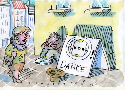 Cartoon: Strompreis (medium) by Jan Tomaschoff tagged strompreis,energiewandel,strompreis,energiewandel