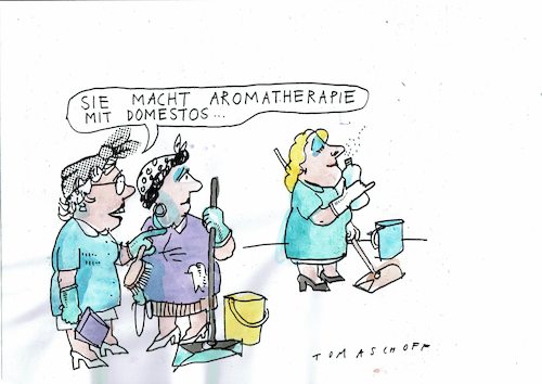 Cartoon: Therapie (medium) by Jan Tomaschoff tagged corona,trump,desinfektion,reinigung,corona,trump,desinfektion,reinigung