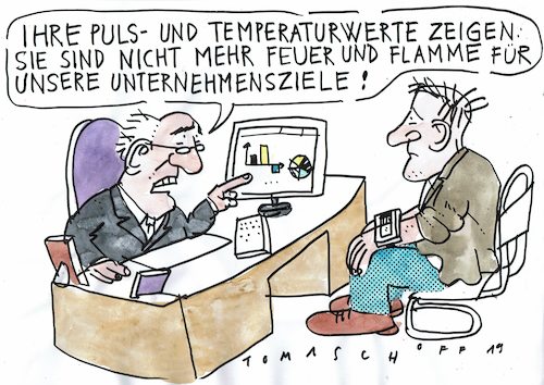 Cartoon: Vitalparameter (medium) by Jan Tomaschoff tagged gesundheitsuhr,puls,gesundheitsuhr,puls