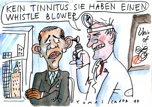Cartoon: whistle blower (medium) by Jan Tomaschoff tagged spionage,geheimnisse,whistleblower,spionage,geheimnisse,whistleblower