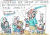 Cartoon: Antibiotica (small) by Jan Tomaschoff tagged medizin,antibiotica,keime,immunität