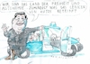 Cartoon: autonom (small) by Jan Tomaschoff tagged china,diktatur,freiheit,auto,autonomes,fahren