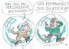 Cartoon: Blasen (small) by Jan Tomaschoff tagged diskurs,toleranz,vielfalt,demokratie