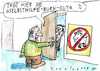 Cartoon: Burn-out-Selbsthilfe (small) by Jan Tomaschoff tagged burnot,null,bock