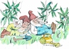Cartoon: Cannabis (small) by Jan Tomaschoff tagged cannabis,freigabe