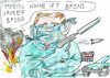 Cartoon: Corona Bond (small) by Jan Tomaschoff tagged corona,epidemie,bond,film