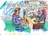 Cartoon: Doppelname (small) by Jan Tomaschoff tagged name,frauen,arbeit,job,frauenquote,quote