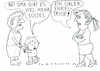 Cartoon: Enkeltrick (small) by Jan Tomaschoff tagged enkeltrick,oma,süßigkeiten