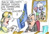 Cartoon: EU-Kommissare (small) by Jan Tomaschoff tagged eu,kommissare,juncker