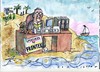 Cartoon: Frontex (small) by Jan Tomaschoff tagged migration,registrierung,hot,spot