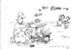 Cartoon: Frühe E-Mail (small) by Jan Tomaschoff tagged email