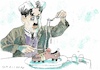 Cartoon: Fussballschuh (small) by Jan Tomaschoff tagged fussball,wohlstand,armut,chaplin