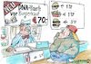 Cartoon: Gentest (small) by Jan Tomaschoff tagged übergewicht,genetik