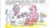 Cartoon: Gesundheitsreformen (small) by Jan Tomaschoff tagged gesundheitsreform,gesunheitsfond,regelverordnung,ulla,schmidt