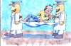 Cartoon: Gesundheitssystem (small) by Jan Tomaschoff tagged gesundheitssystem,ärzte,kassen,krankheiten