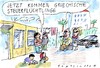 Cartoon: Griechenlandkrise (small) by Jan Tomaschoff tagged griechenland,steuern
