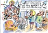 Cartoon: Ikea (small) by Jan Tomaschoff tagged ikea,paradies,spielen,kinder,familie,shopping,möbelhaus,rentner,opa,großeltern,senioren,rentenempfänger