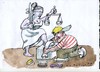 Cartoon: Justiz (small) by Jan Tomaschoff tagged gerechtigkeit