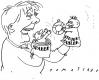 Cartoon: Kasperltheater (small) by Jan Tomaschoff tagged steuerzahler sparer merkel konjunktur vertrauenskrise