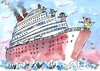 Cartoon: Kreuzfahrt (small) by Jan Tomaschoff tagged kreuzfahrten,titanic